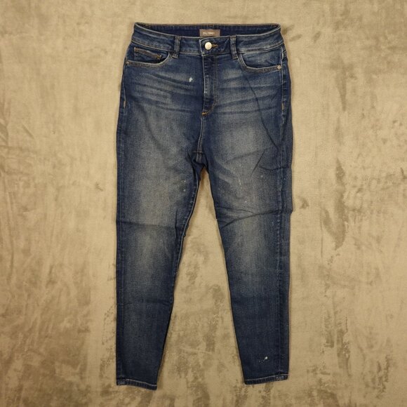 DL1961 Jeans Farrow High Rise Skinny Women's 30 Salt Lake Wash - Picture 1 of 15